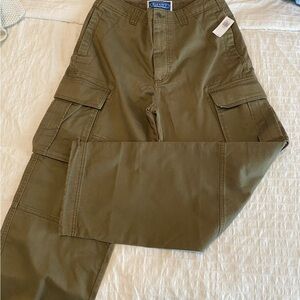 Olive Cargo Pants for Men